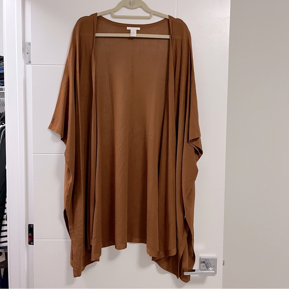 H&M Mustard Brown Cape/Cardigan Size XS/S